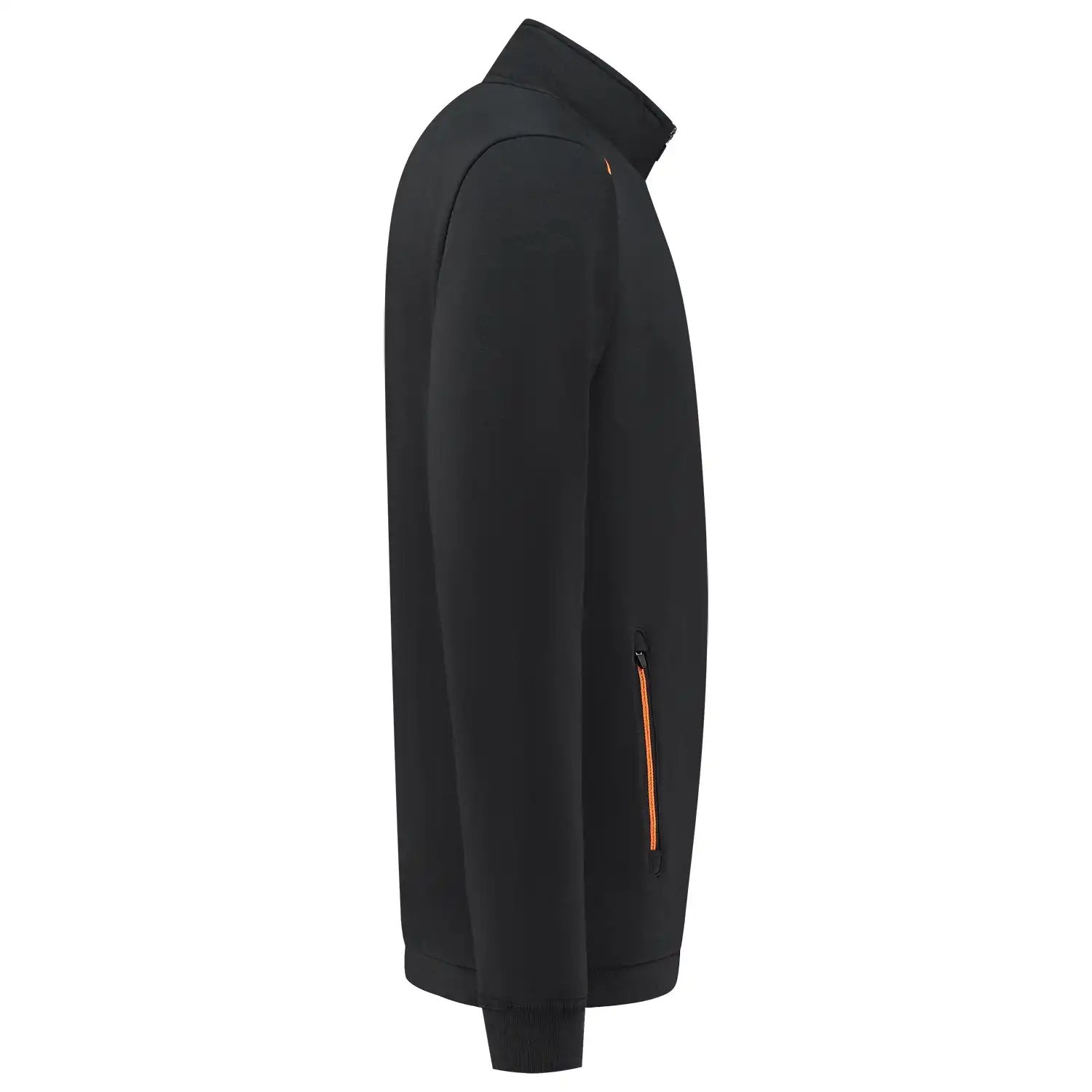 Sweatjacke "302702" Accent in black/orange, XS - Thumbnail 3