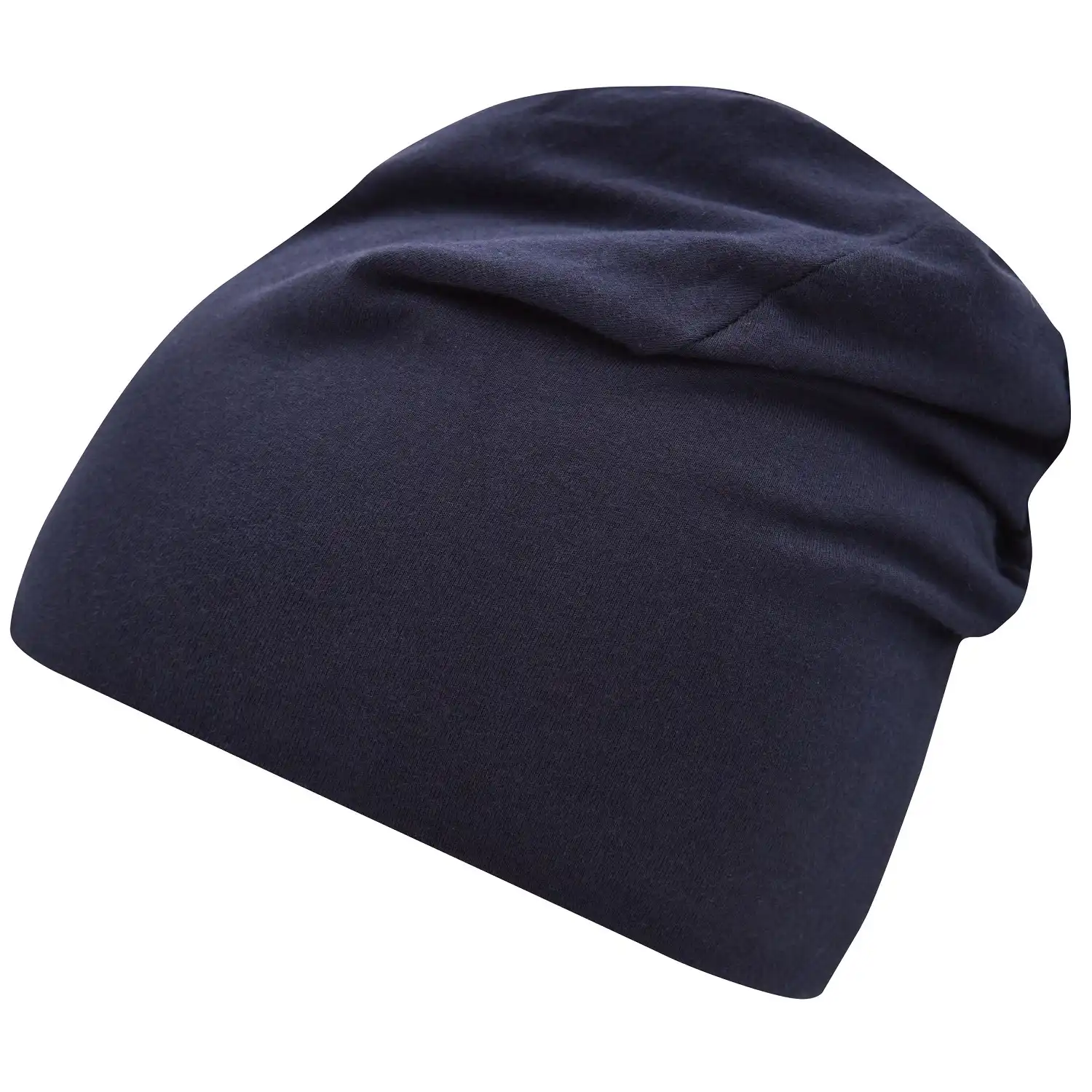 Jersey Beanie "MB7100" in marine - Thumbnail 1