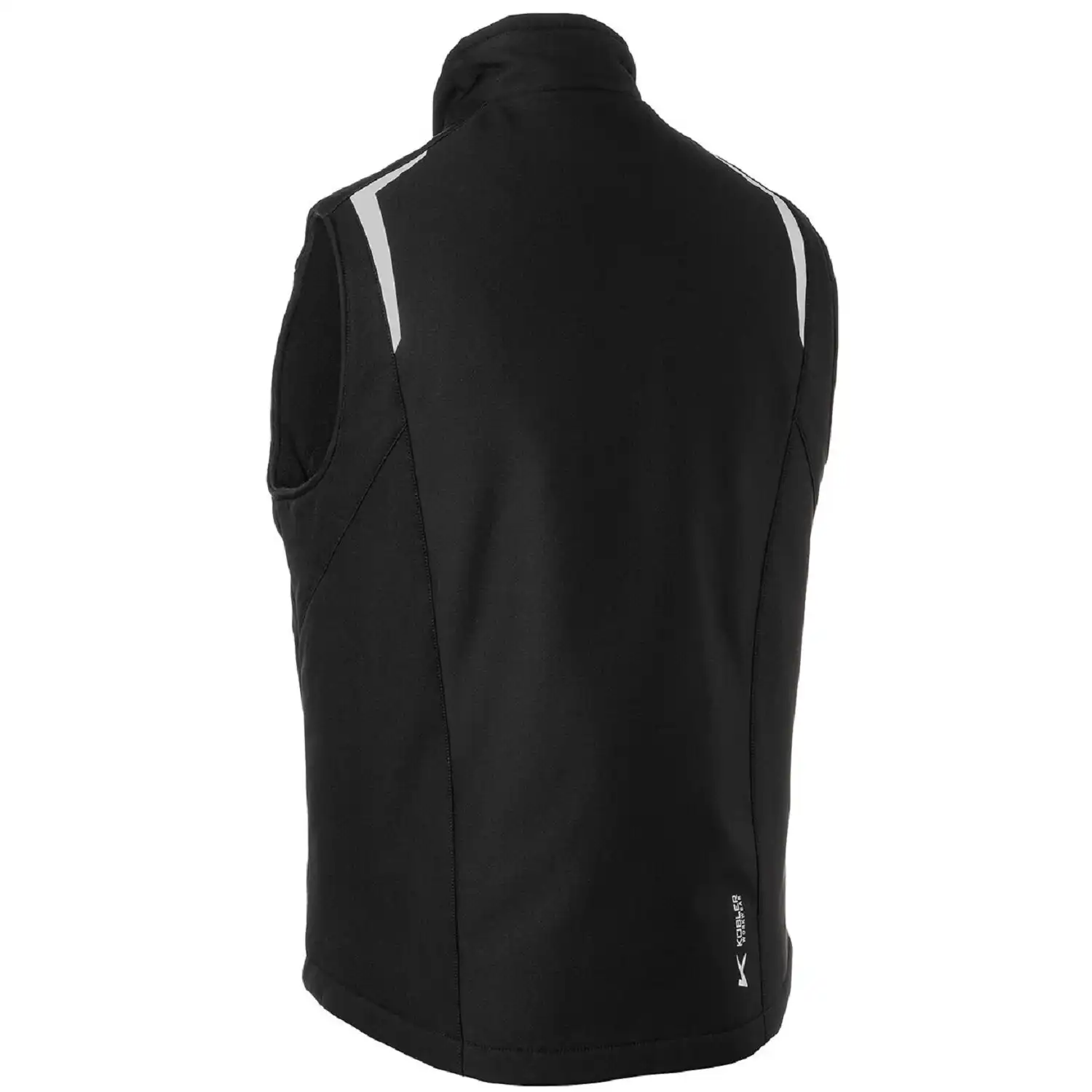 Softshell Weste BODYFORCE in schwarz, 3XL - Thumbnail 2