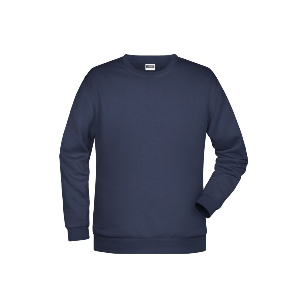 Herren Basic Sweatshirt "JN794" in navy, L - Thumbnail 1
