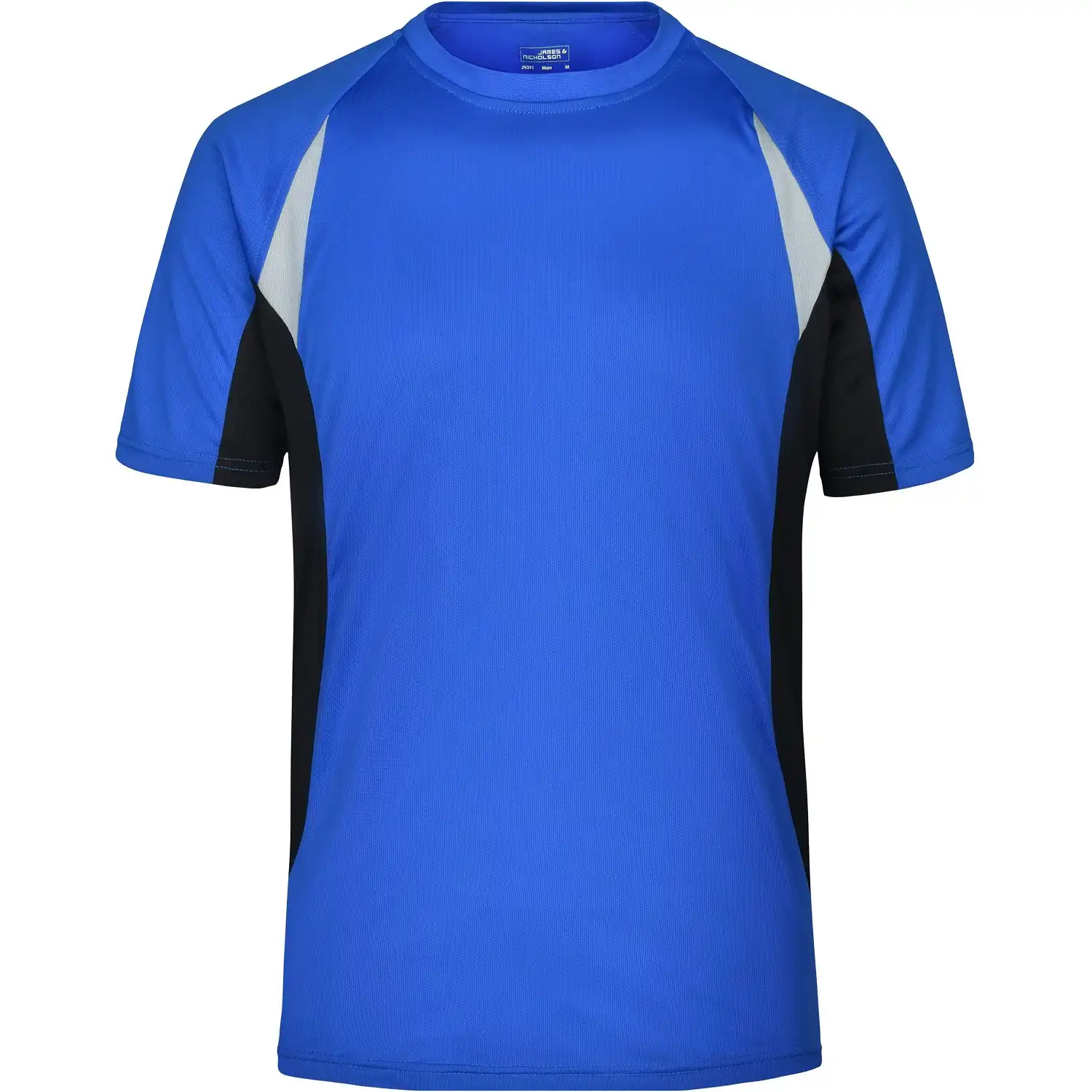 Funktions-Laufshirt "JN391" in royal/black, S - Thumbnail 1