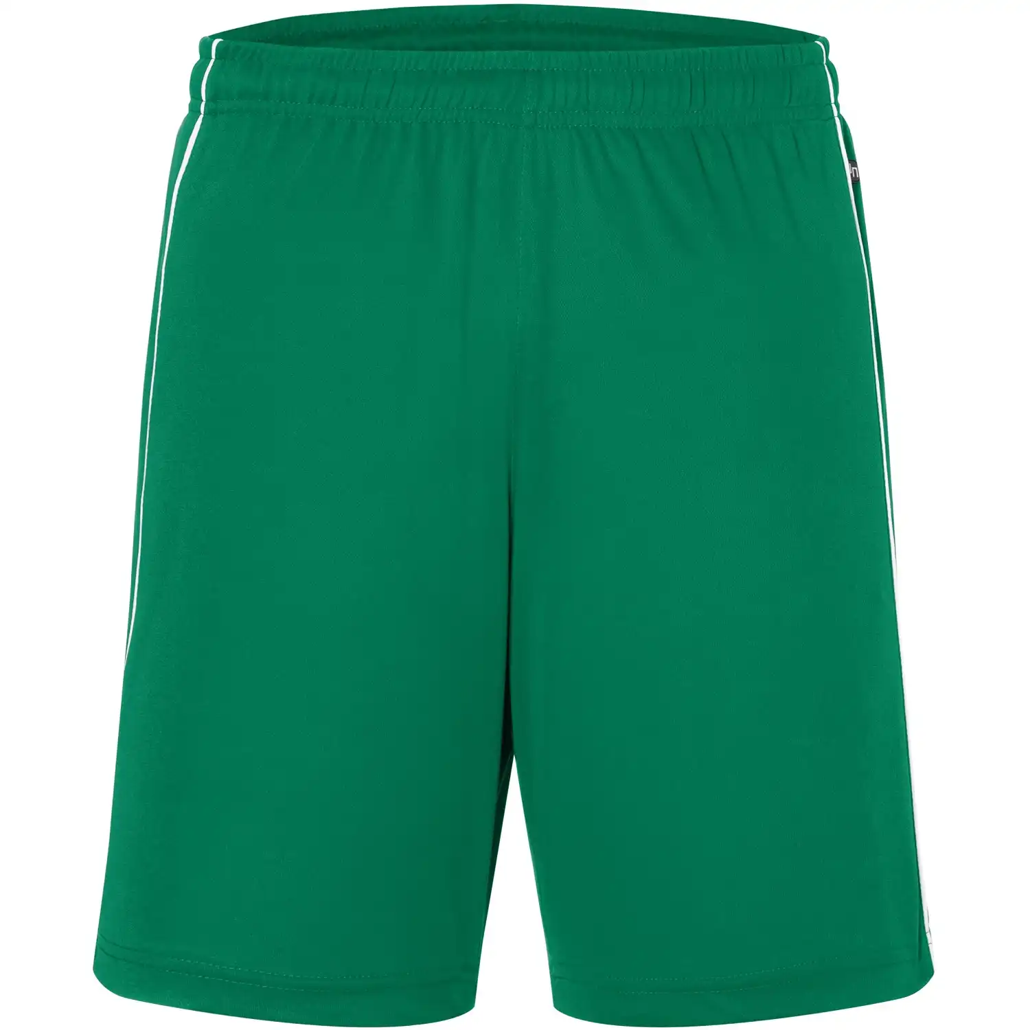Basic Team Shorts "JN387" in green/white, XL - Bild 1