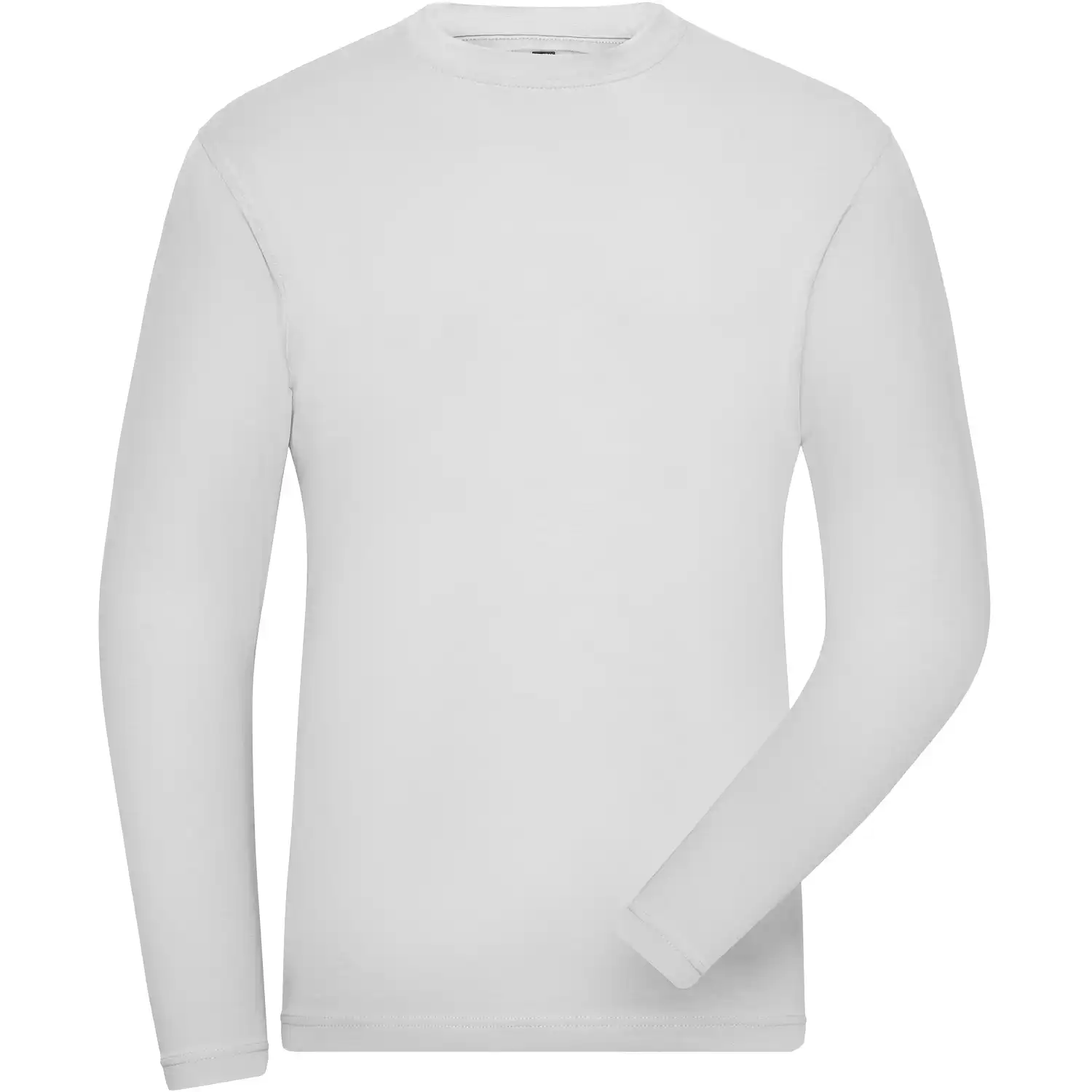 Bio Stretch Langarmshirt "JN1804" UV-Schutz in white, 3XL - Thumbnail 1