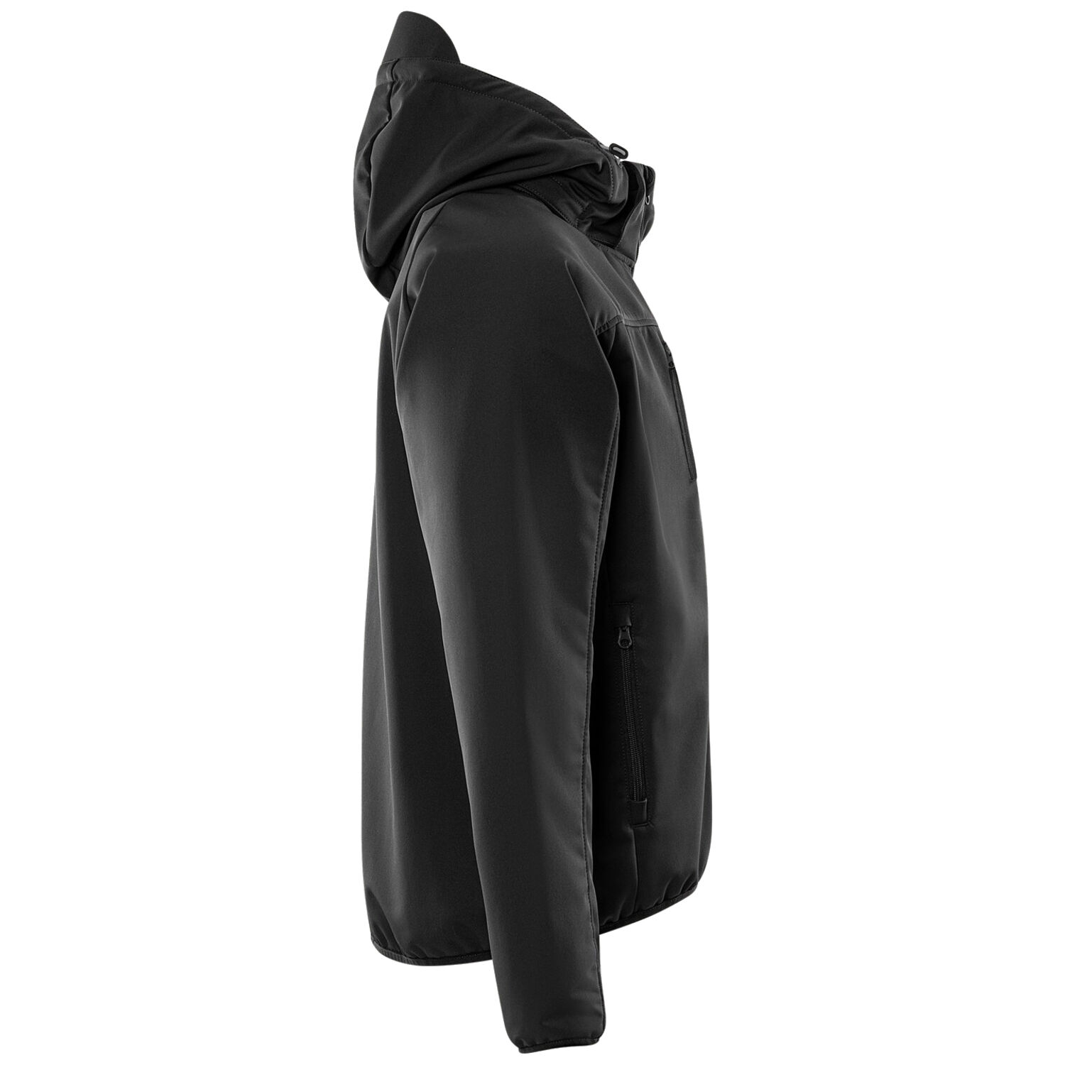 Softshell-Jacke "4655 GBF" in schwarz/grau, XXS - Thumbnail 3