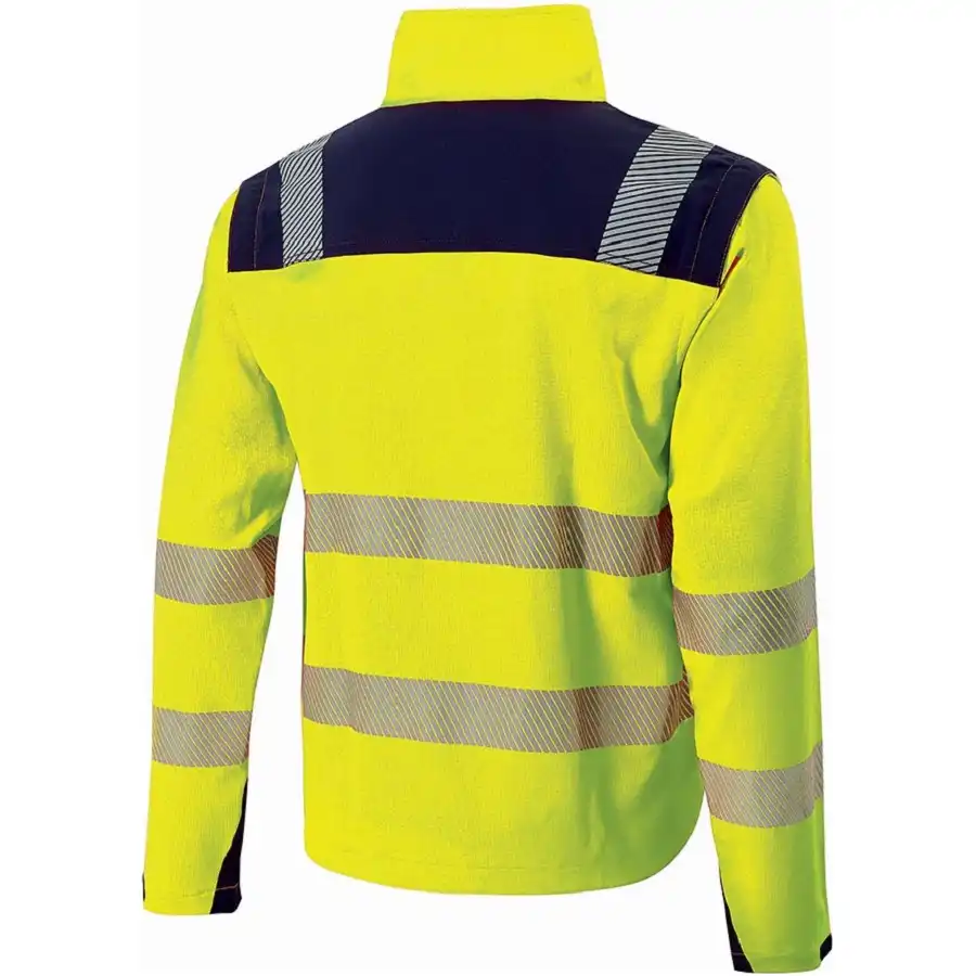 Warnschutz Stretch Bundjacke 2in1 "BEA" in yellow, XS (DE size: XXS) - Thumbnail 2