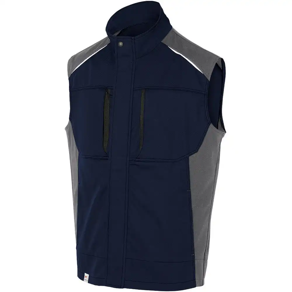 Weste "ACTIVIQ" in dunkelblau/anthrazit, 3XL - Thumbnail 1