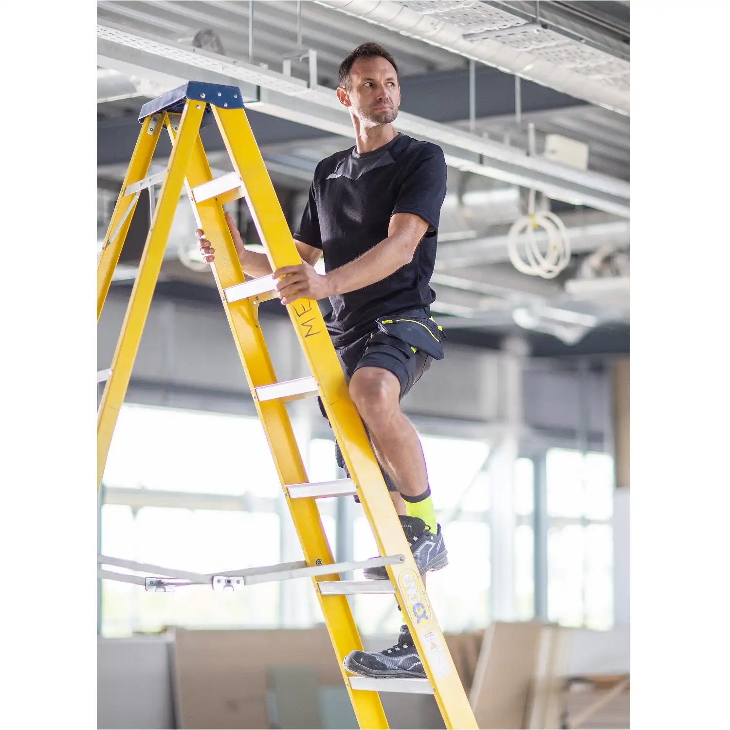 Stretch Handwerkershorts DX444 DX4 schw. in 41 - Thumbnail 3