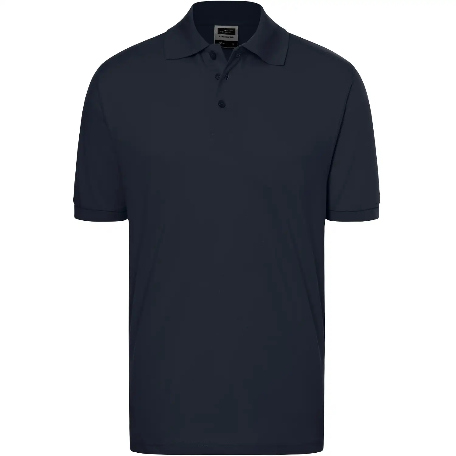 Polo-Shirt Classic "JN070" in navy, L - Thumbnail 1