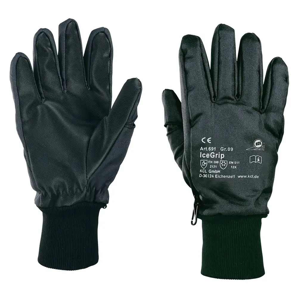Kühlhaus Arbeitshandschuhe "Ice Grip® 691" schwarz in 10 (XL) - Bild 1