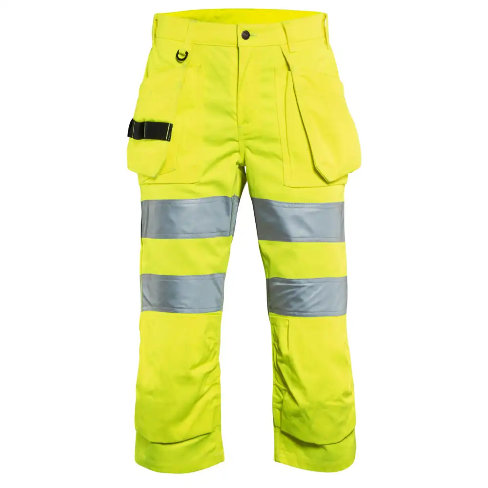 Damen Warnschutz Piratenhose "7139" in gelb, C34 - Thumbnail 1