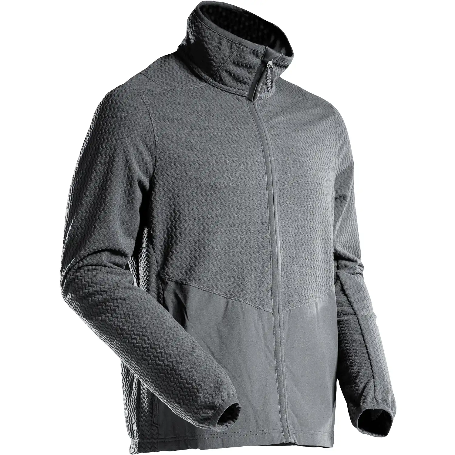 Fleecejacke "22803-639" Customized in anthrazit, XXL - Bild 1