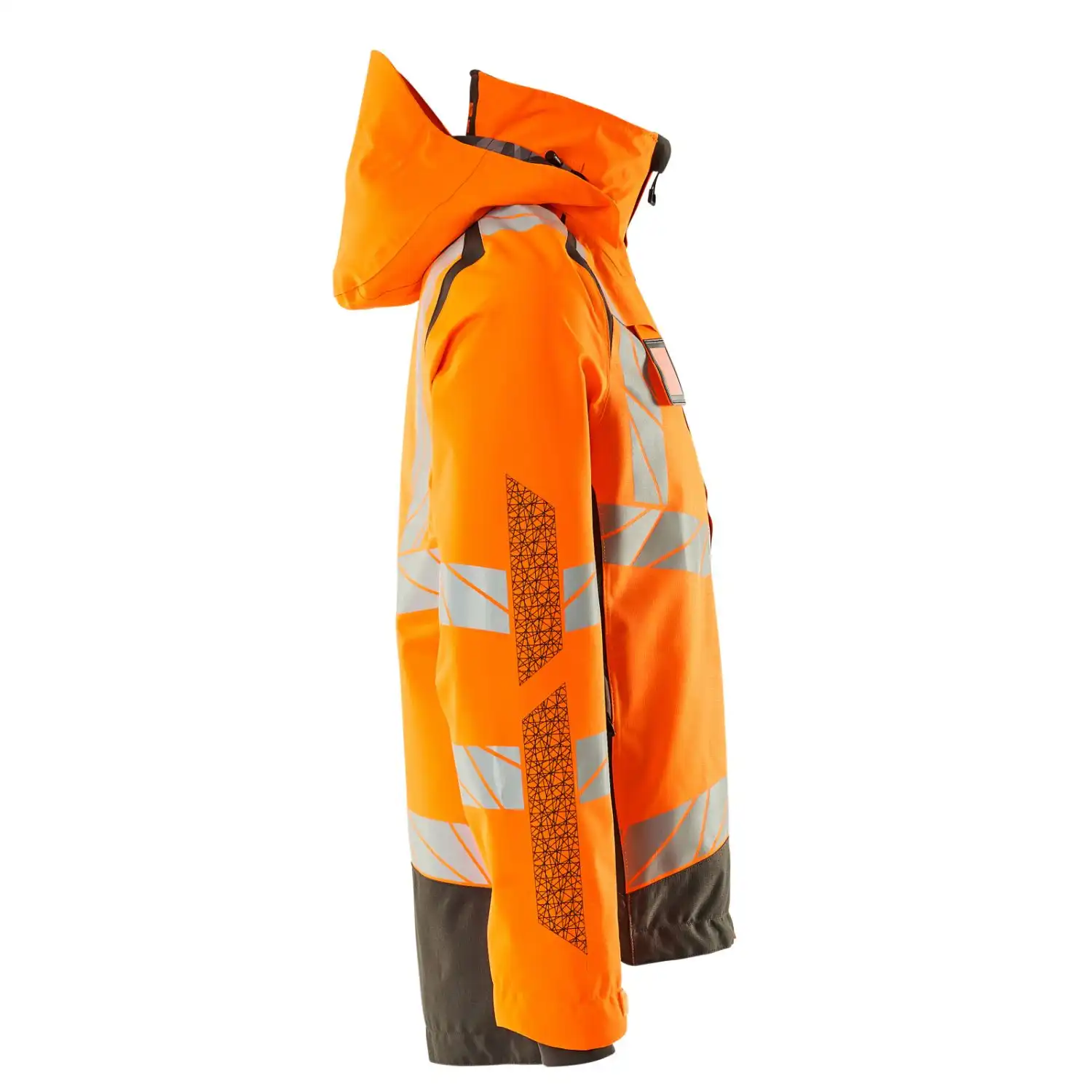 Warnschutz Regenjacke zweifarbig "ACCELERATE SAFE" in orange/dunkelanthrazit, 3XL - Thumbnail 4