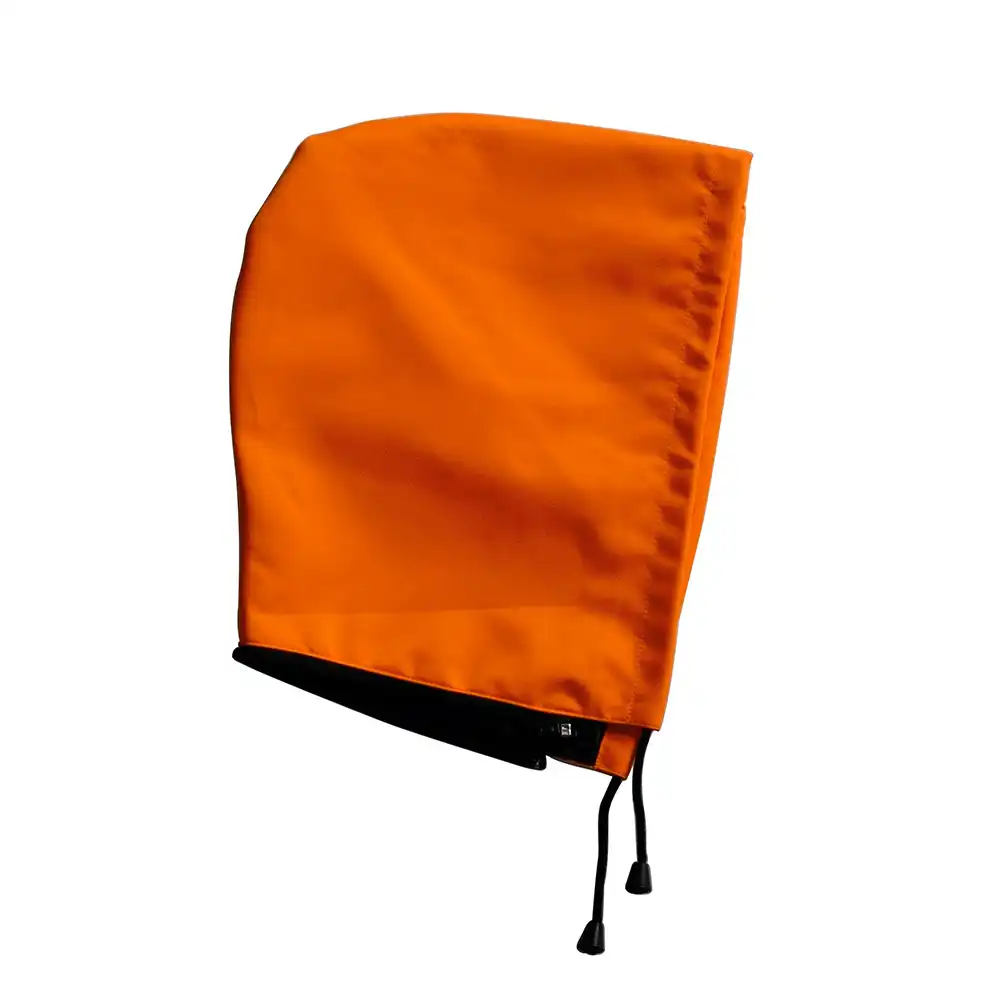 Kapuze "MACKLIN" Complete mit Reißverschluss in fluororange - Thumbnail 1