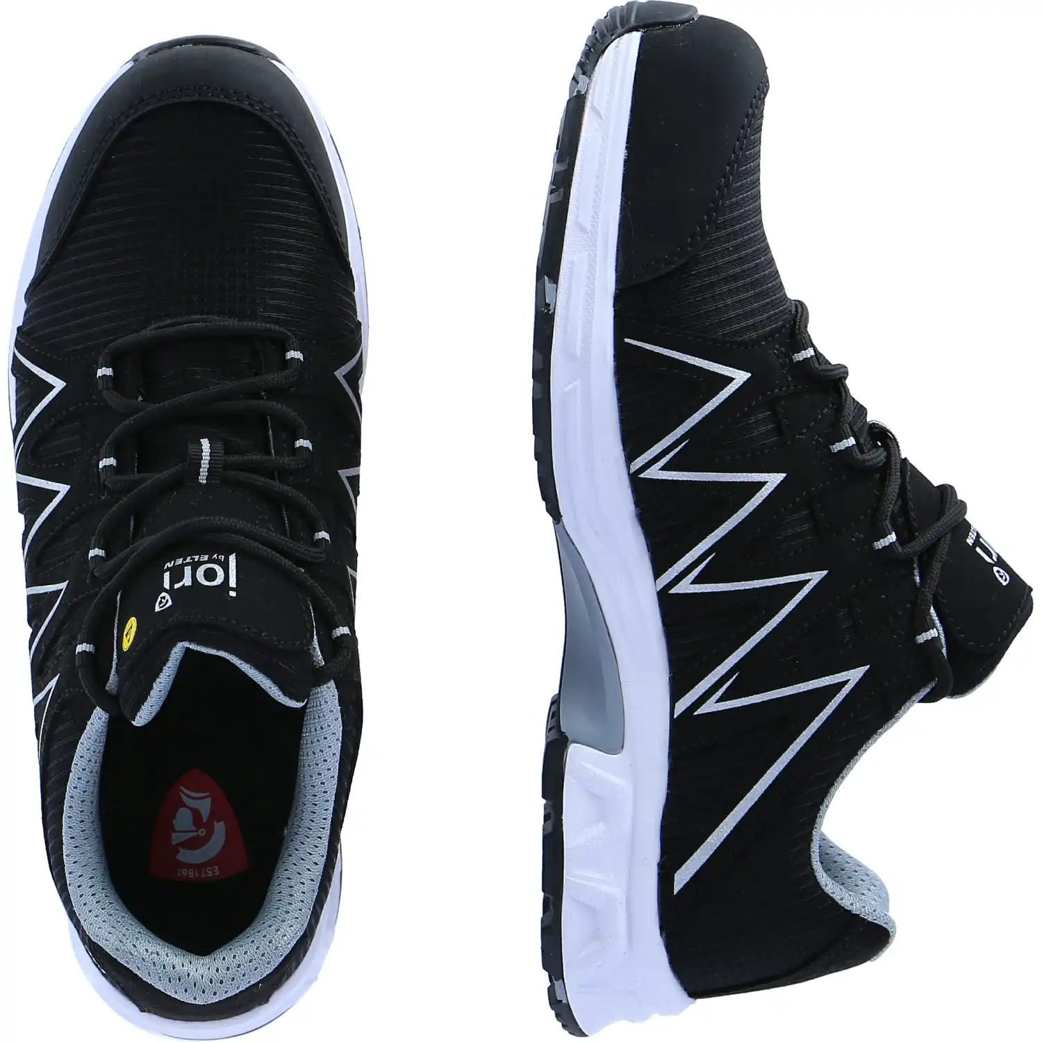 Sicherheitshalbschuhe S3 "JO_SPEEDY BLACK-SILVER LOW" in 42 - Thumbnail 2