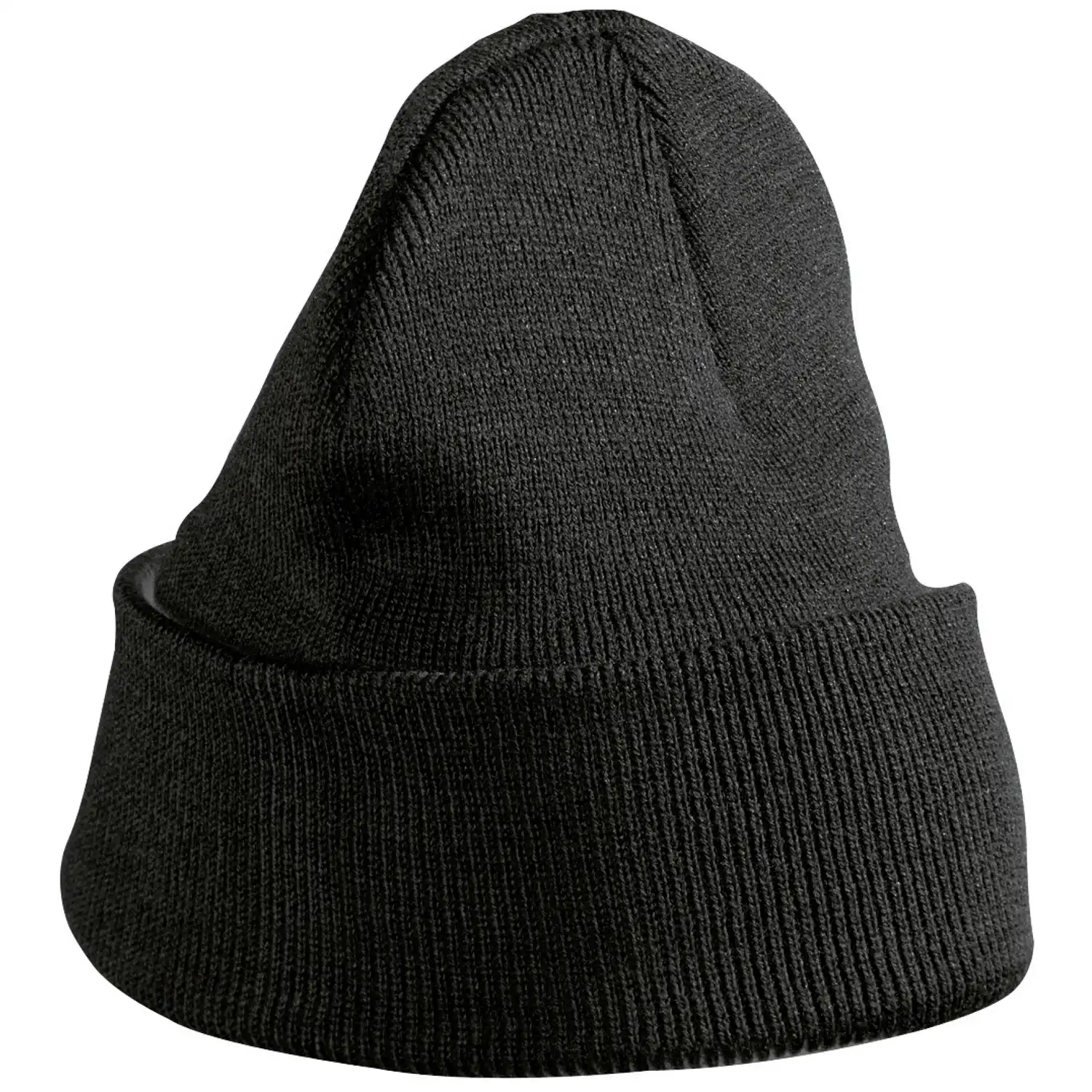 Kinder Strickmütze "MB7501" in black - Bild 1