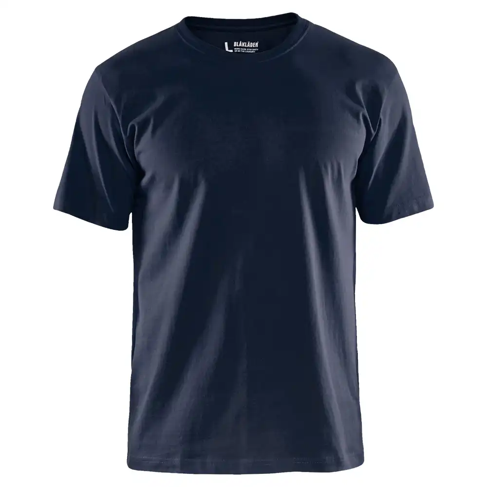 T-Shirt "3300" 100% BW in marine, M - Thumbnail 1