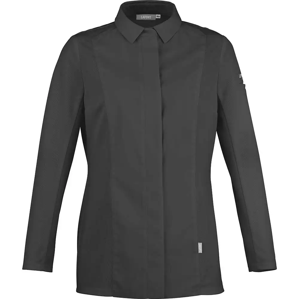 Damen Kochjacke "CHIVES2" in schwarz, L - Thumbnail 1