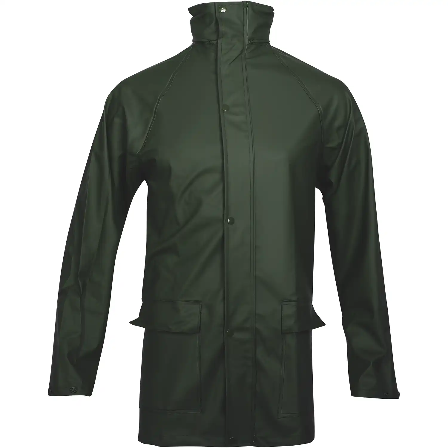 PU-Regenjacke "WALAKA" 5200 Essential in grün, L - Bild 1