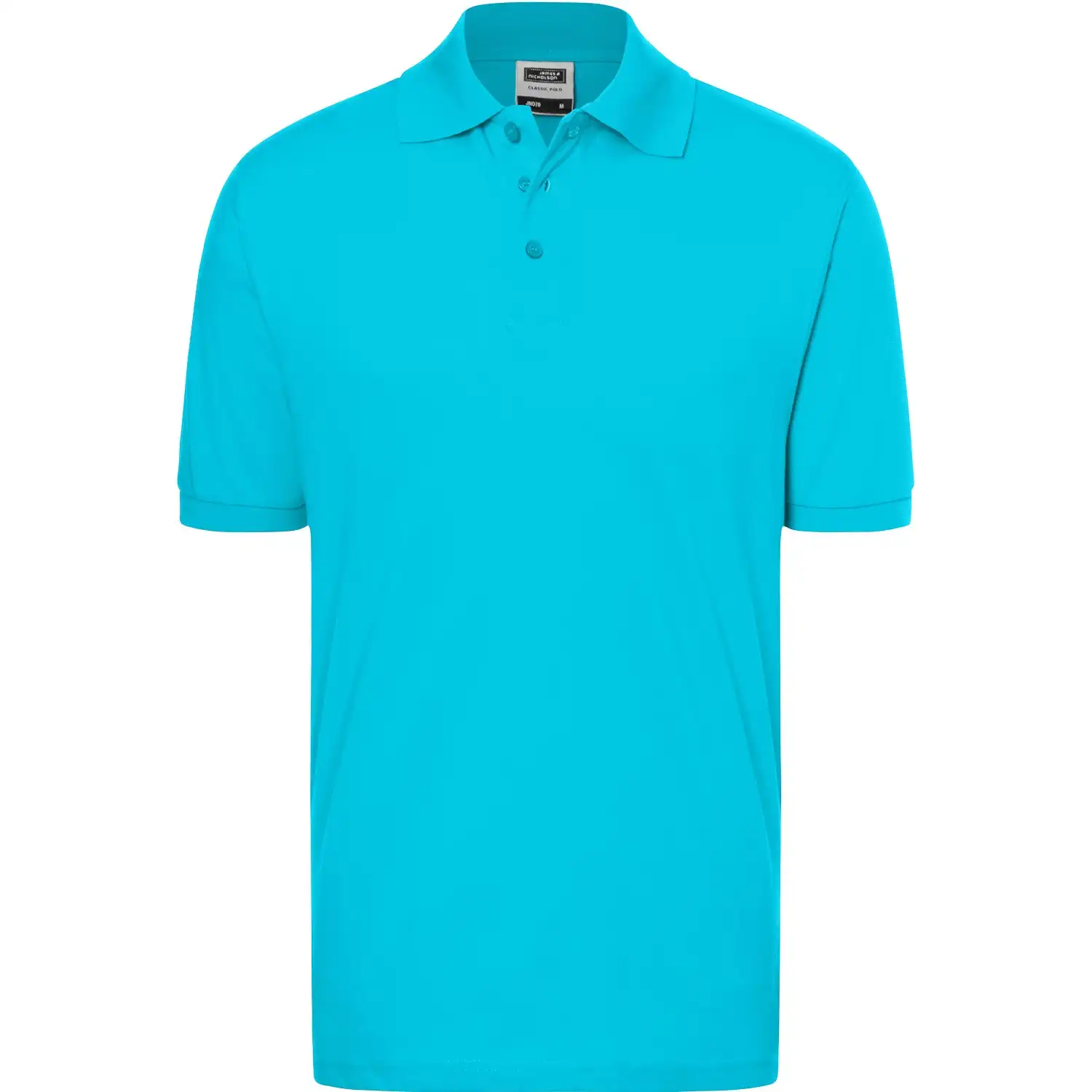 Polo-Shirt Classic "JN070" in pacific, M - Thumbnail 1