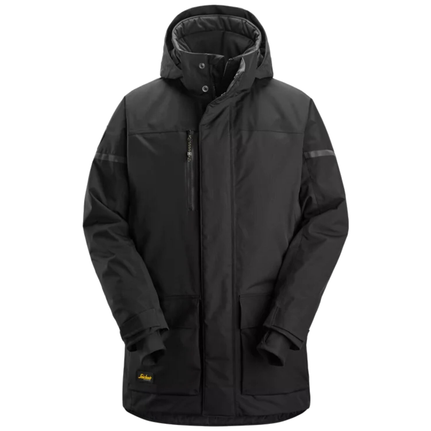Wasserdichter Winterparka "1801" in schwarz, L - Thumbnail 1
