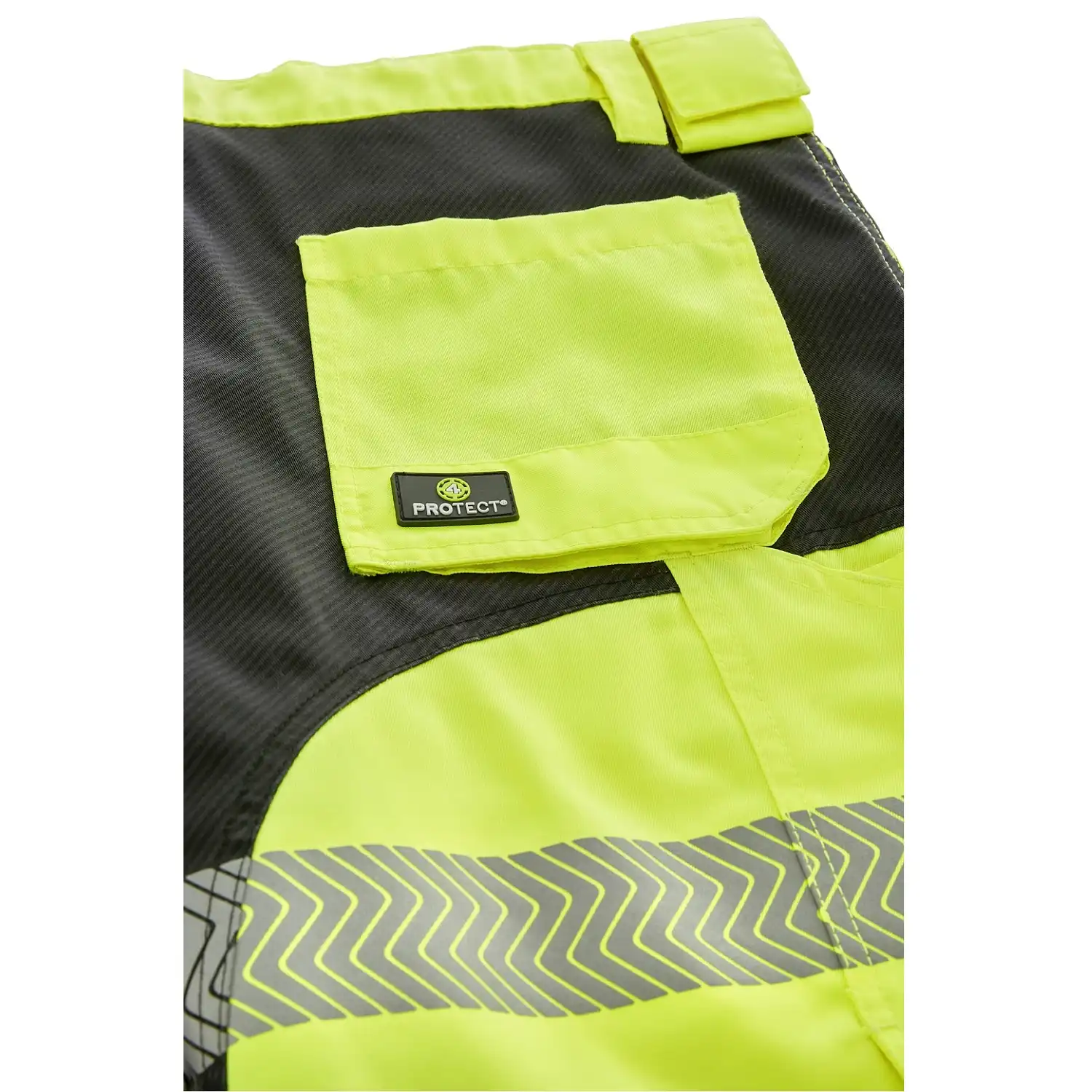 Warnschutz Shorts "PATERSON" in gelb, 6XL - Thumbnail 3