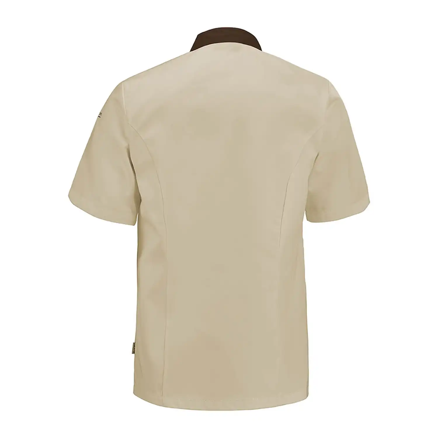 Herren Kochhemd "TURNIP" in beige, L - Thumbnail 2