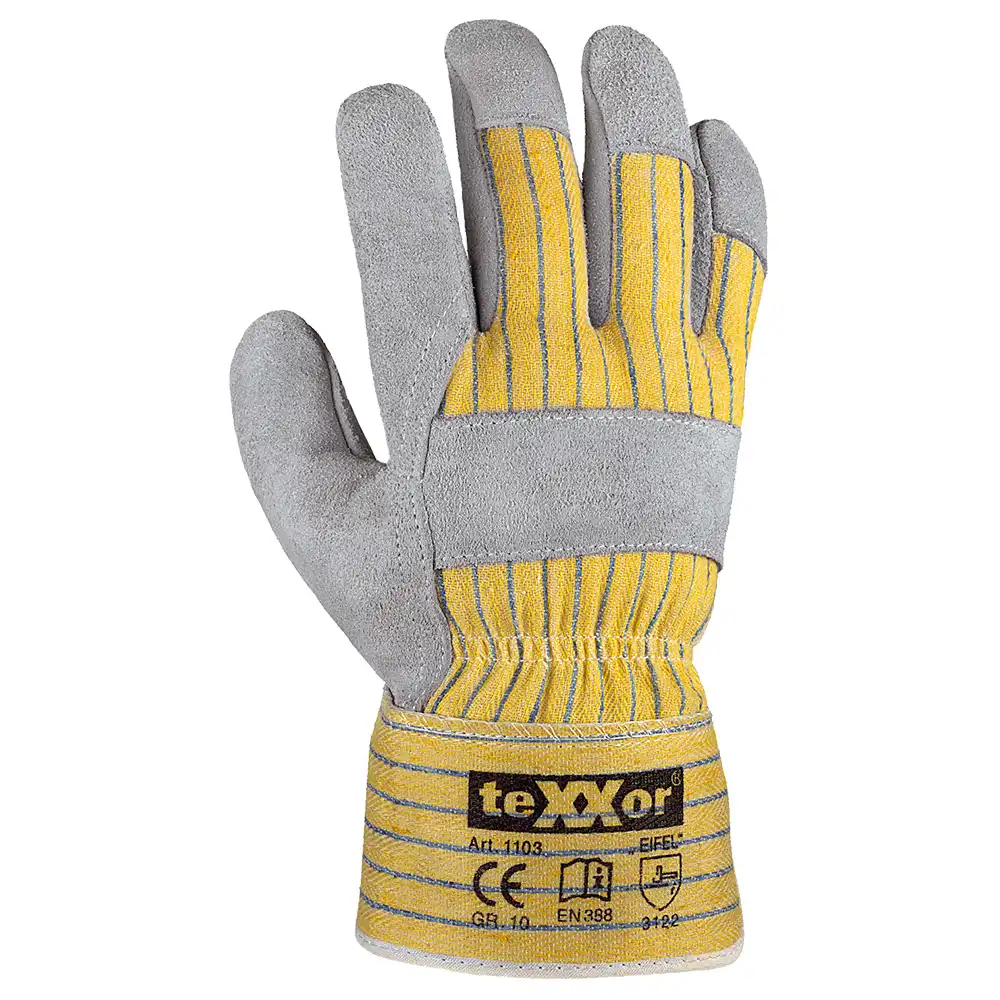 Top Rindkernspaltleder-Arbeitshandschuhe "EIFEL" in 9 (L) - Thumbnail 1