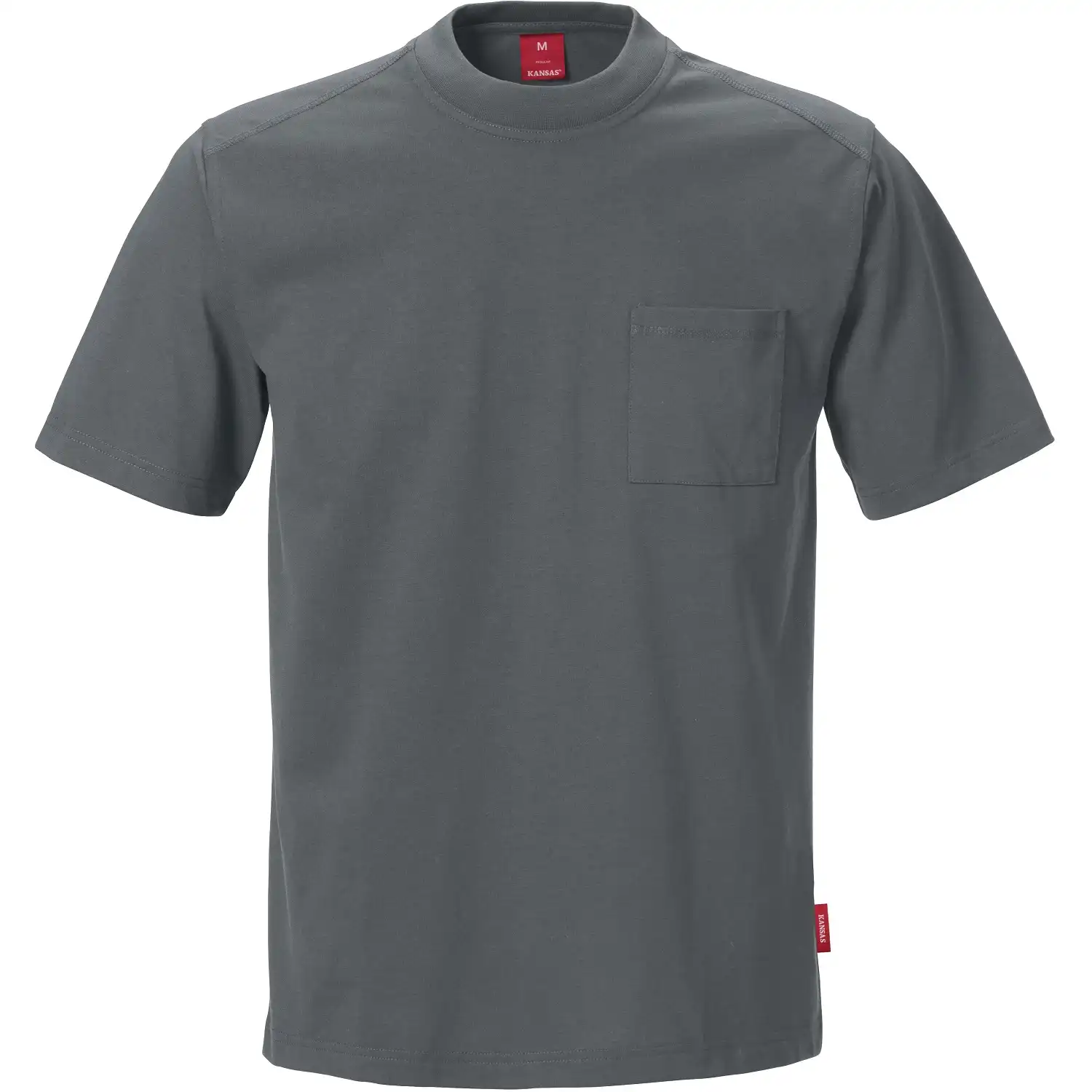 T-Shirt "7391 TM" in dunkelgrau, L - Thumbnail 1