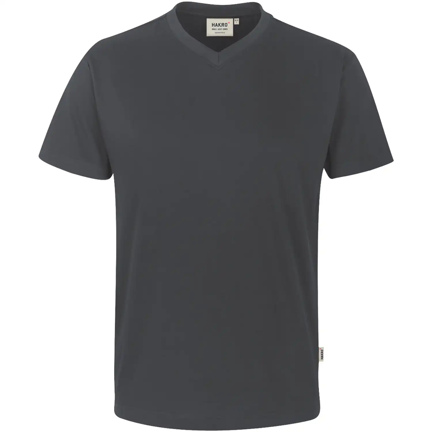 V-Shirt "CLASSIC" 226 160g/m² in anthrazit, M - Thumbnail 1