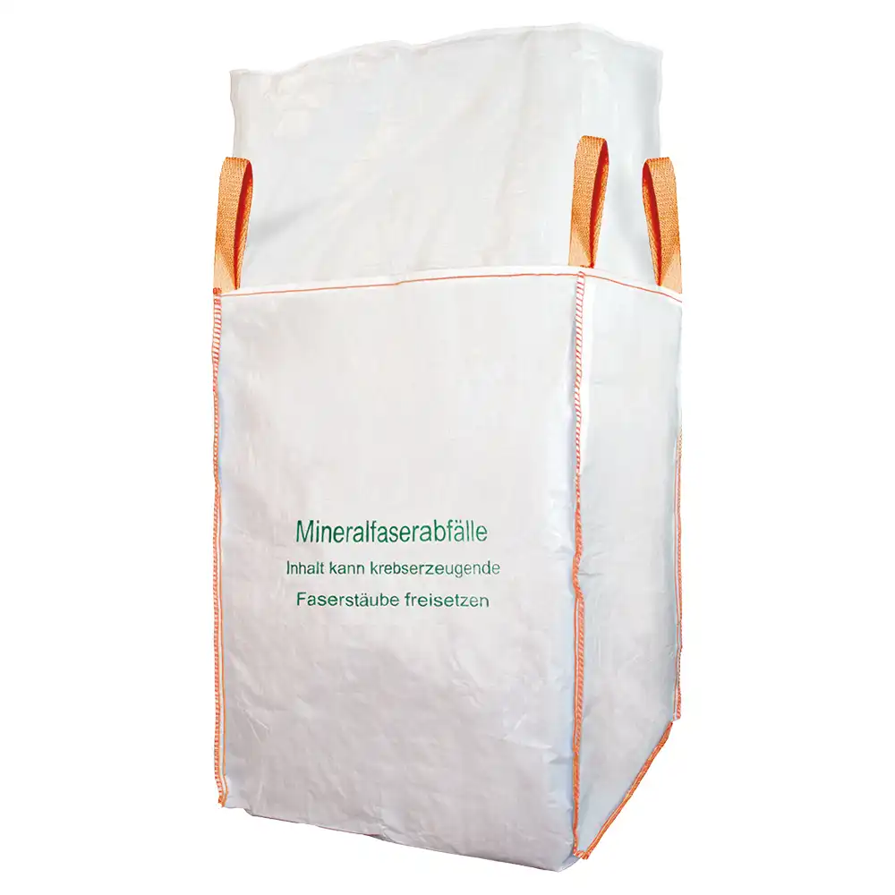 Big-Bags PP-Gewebe 125x125x150cm "MINERALWOLLE" - Thumbnail 1