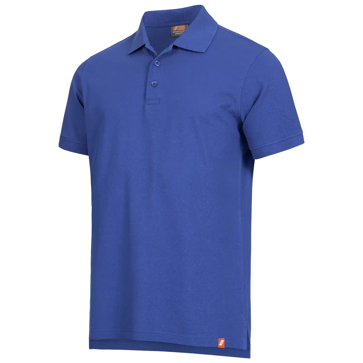 Polo-Shirt "MOTION TEX LIGHT" in Blau, L - Thumbnail 1