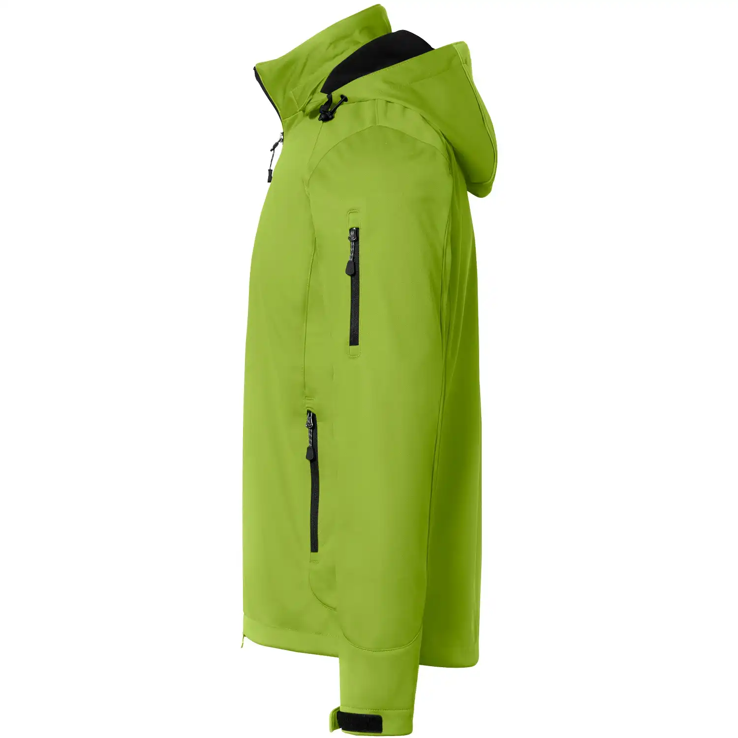 Softshelljacke "ONTARIO" 848 in kiwi, L - Thumbnail 3