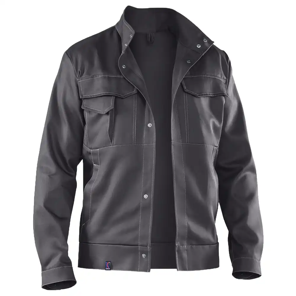 Bundjacke "ORGANiQ" in anthrazit, 48 - Bild 1