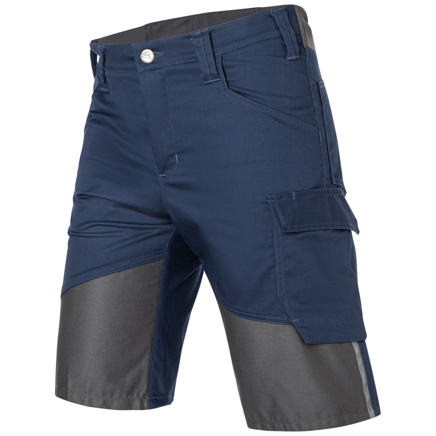 Stretch-Shorts "REFORCE" in marine/grau, 48 - Thumbnail 1