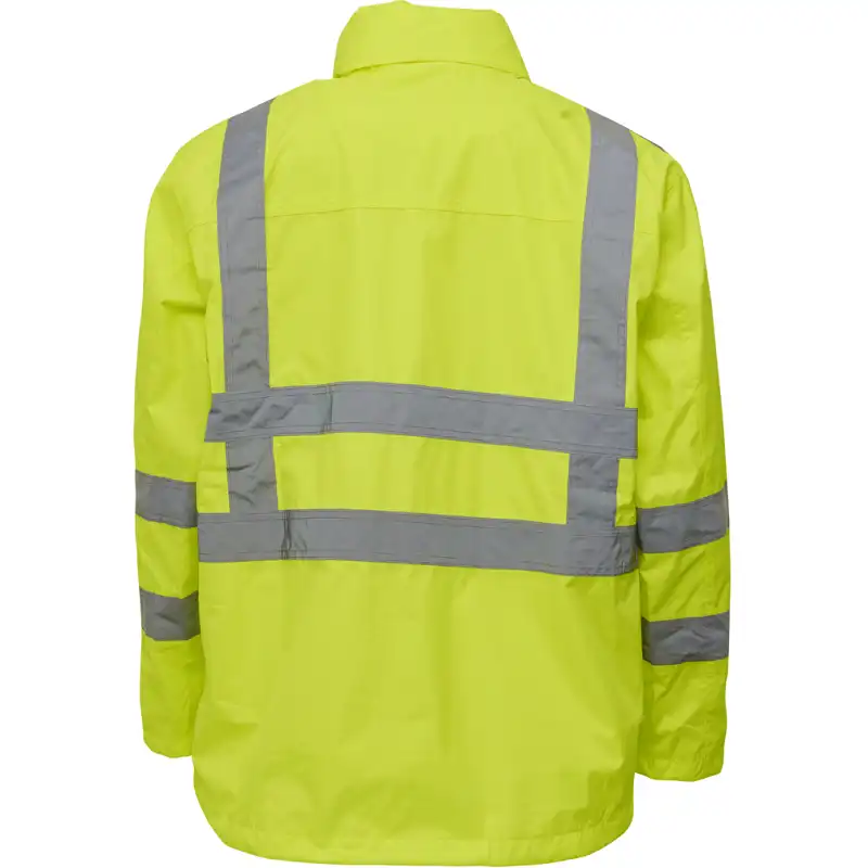 Warnschutz Regenjacke "086005R" Visible Xtreme Kl. 3 in fluorgelb, L - Thumbnail 2
