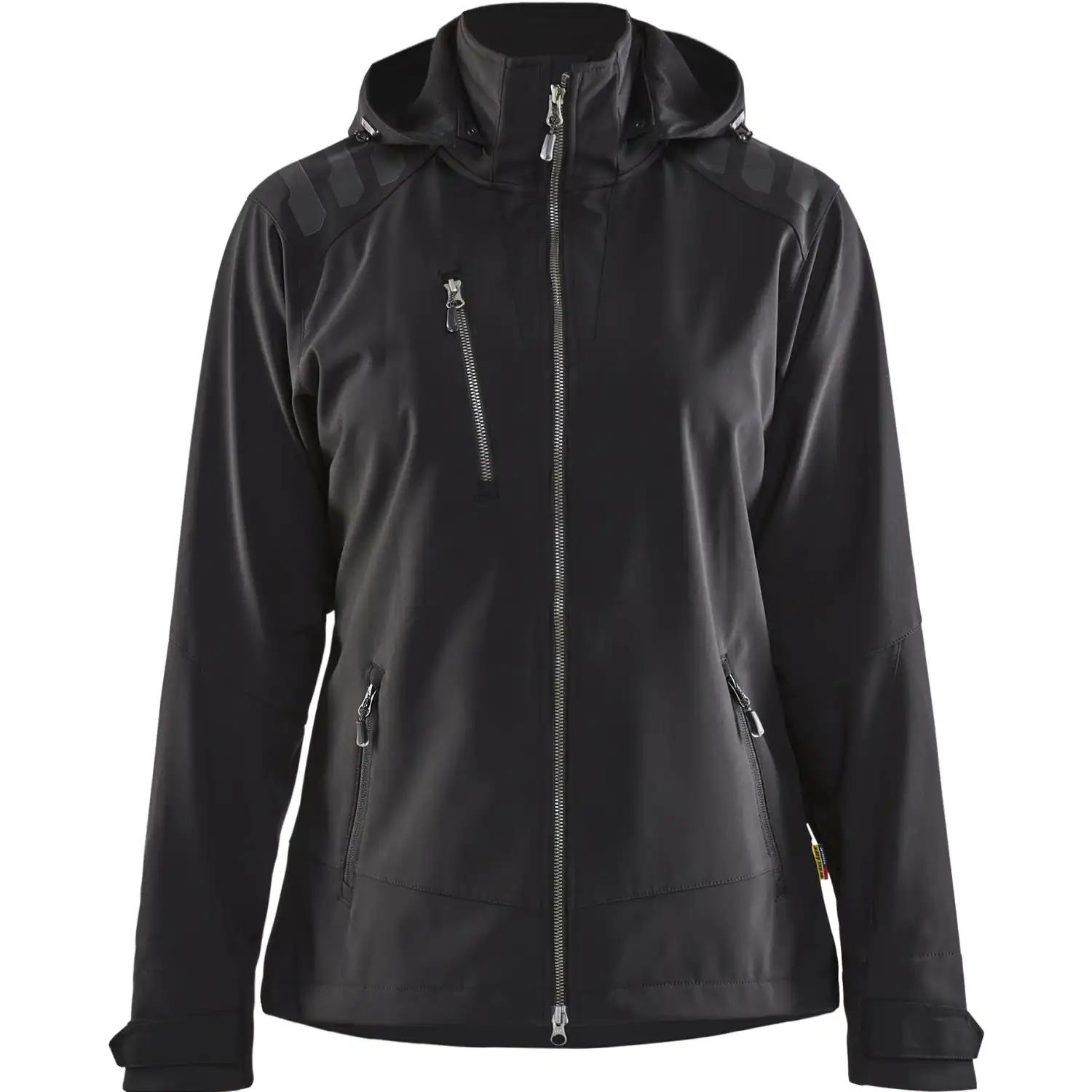 Damen Softshelljacke "4719" in schwarz, M - Thumbnail 1