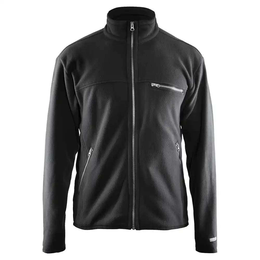 Fleecejacke "4830" in schwarz, 3XL - Thumbnail 1