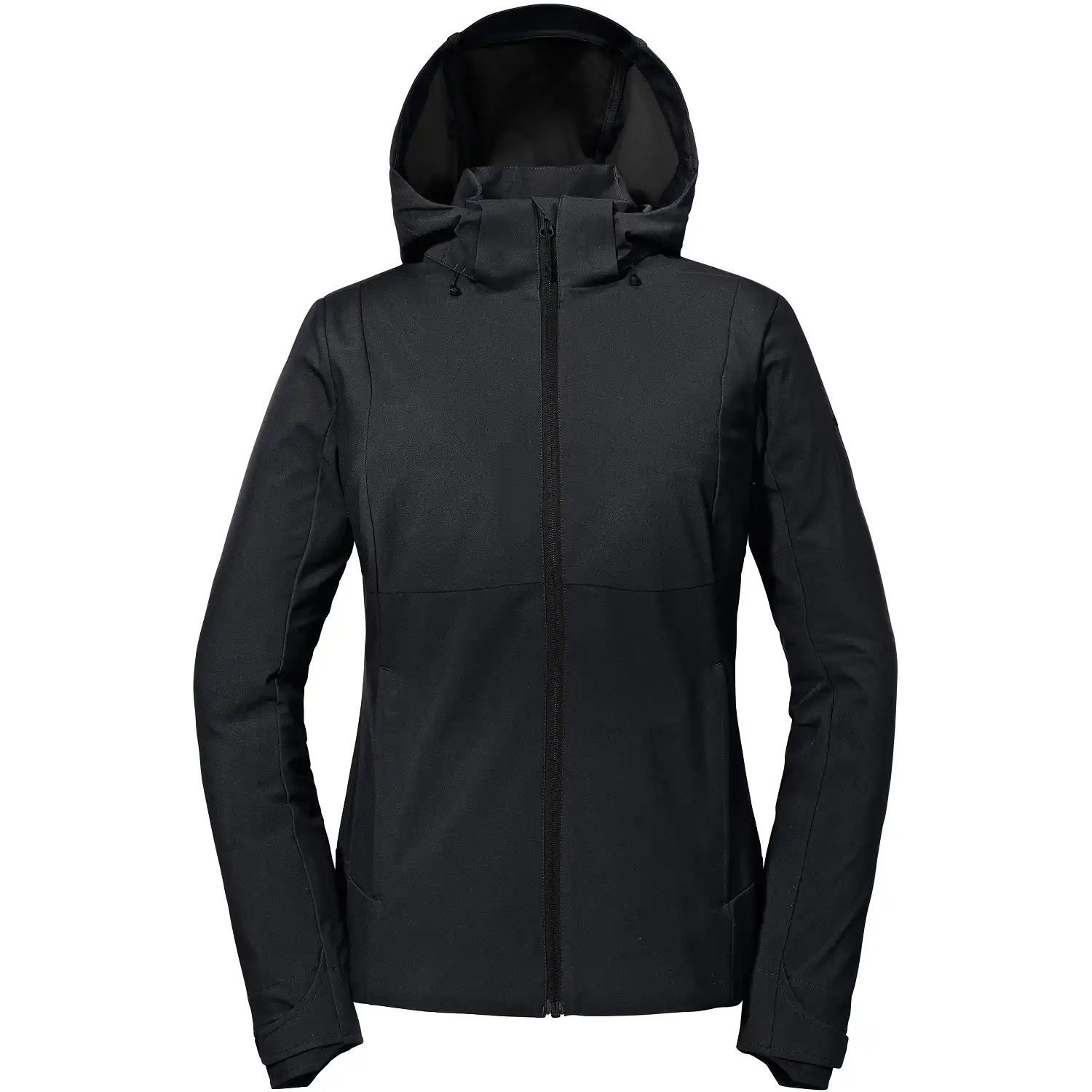 Damen Softshelljacke "JEDENTAG" in schwarz, L - Bild 1