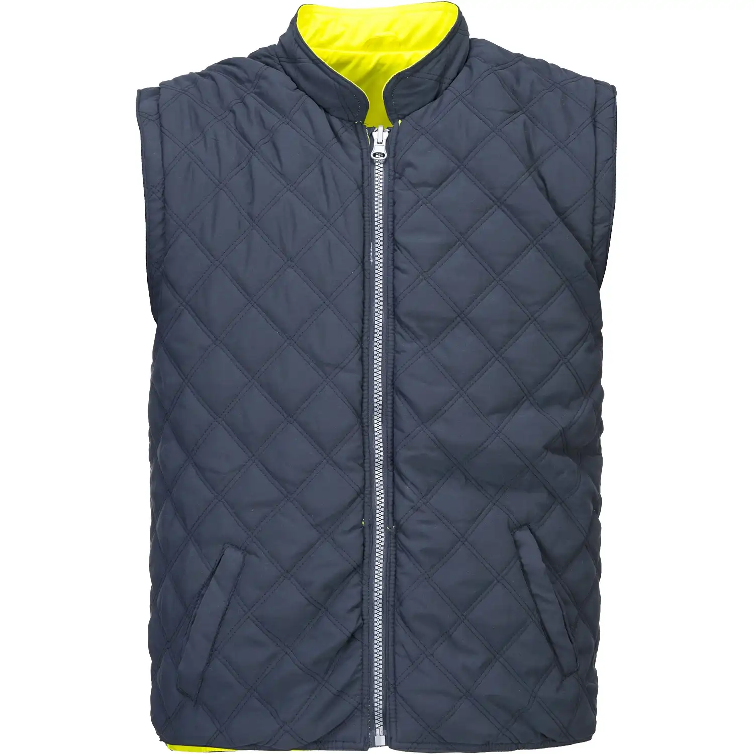 Warnschutz Wendejacke "S769" in gelb/marine, L - Thumbnail 4