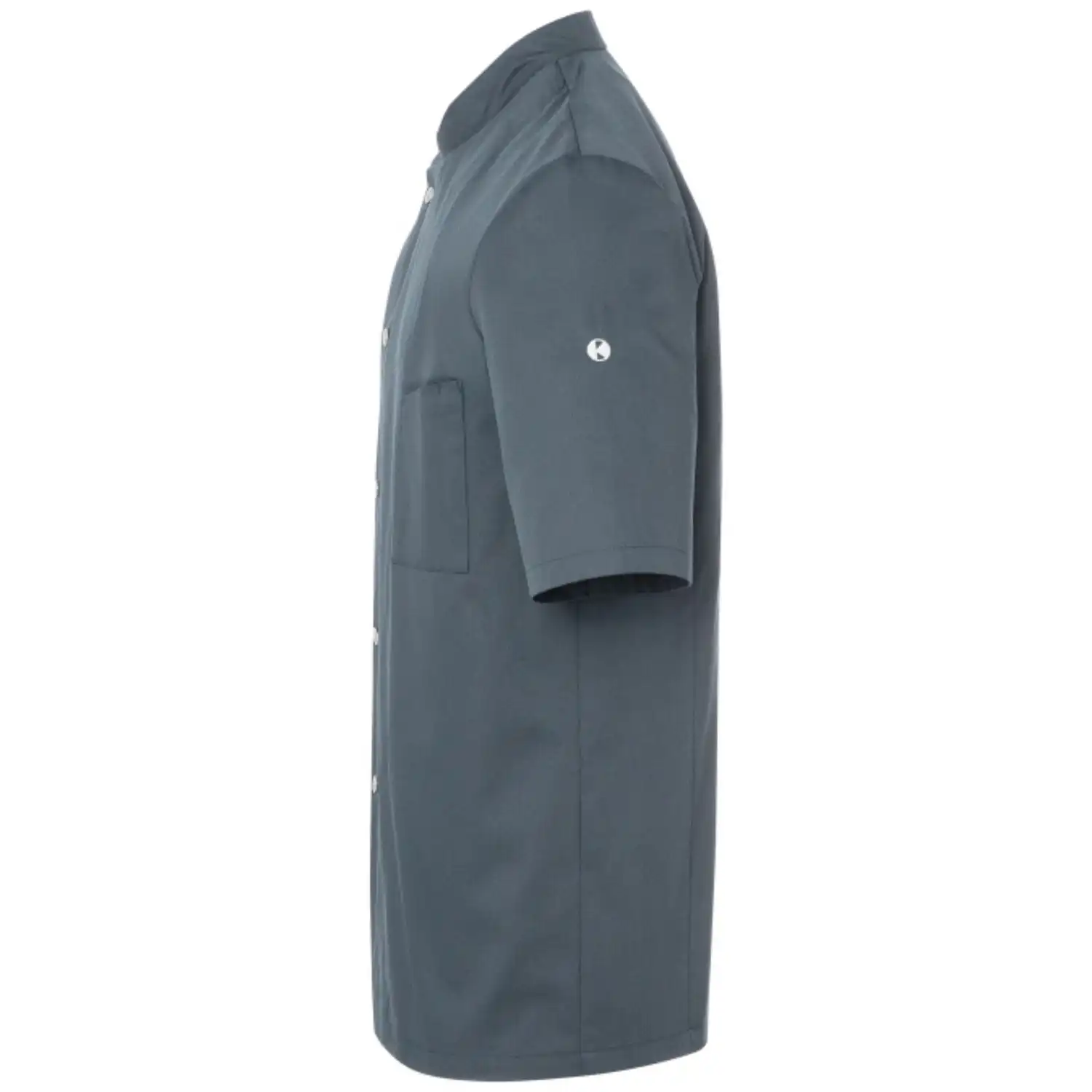 Herren Kochjacke Gustav "JM 15" in anthrazit, 48 - Thumbnail 3