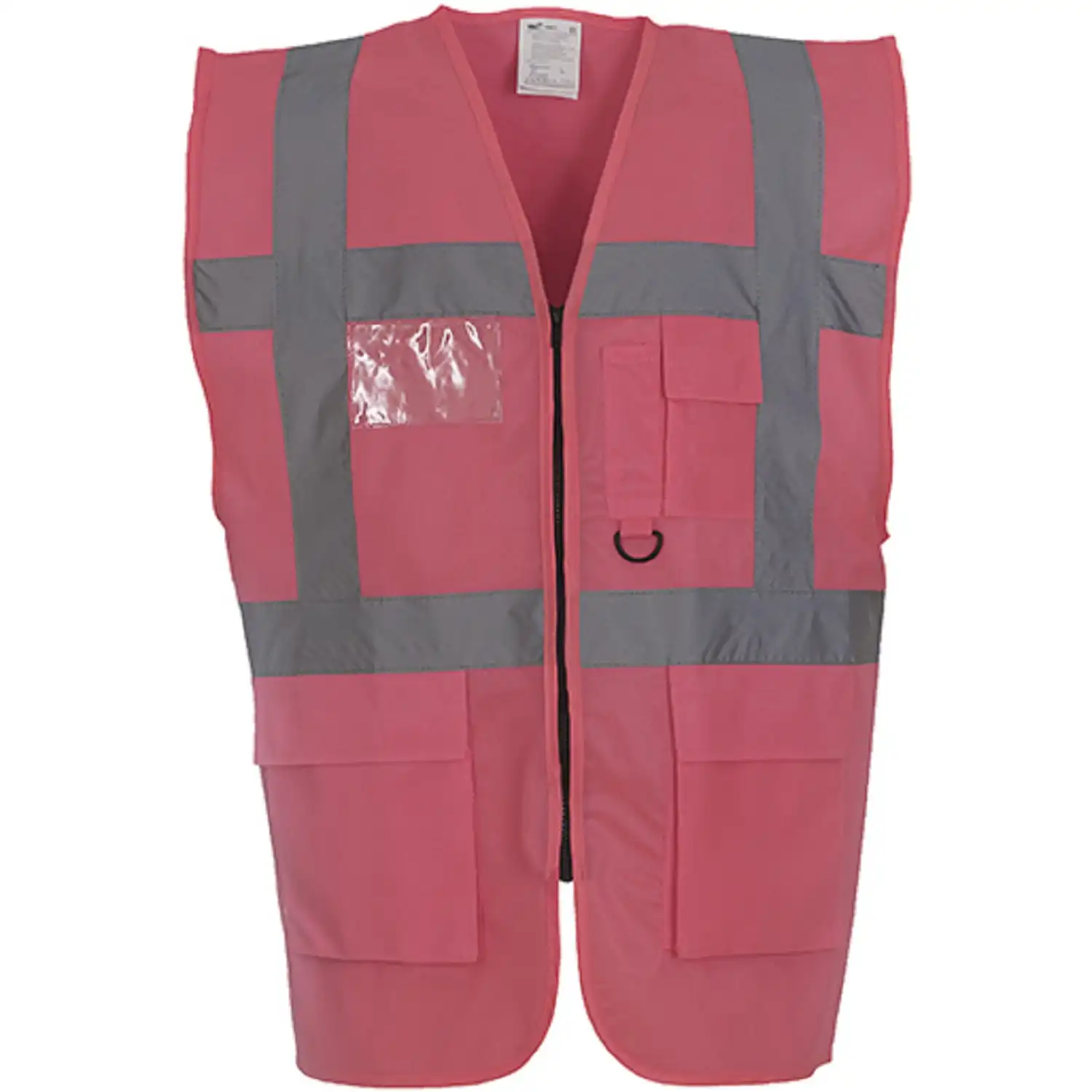 Warnweste / Kennzeichnungsweste "YK801" in pink, XL - Bild 1