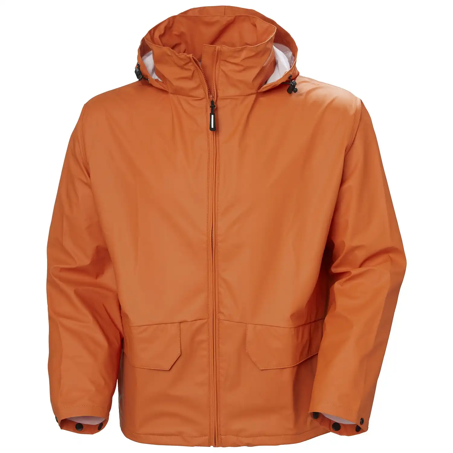 Regenjacke "VOSS" wasserdicht in Orange, XXL - Thumbnail 1