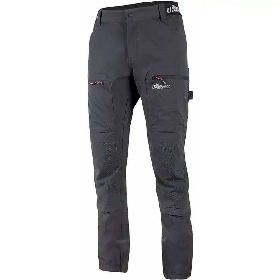 Stretch Servicehose "HORIZON" U-Supremacy in asphalt grey, XS (DE size: XXS) - Thumbnail 1