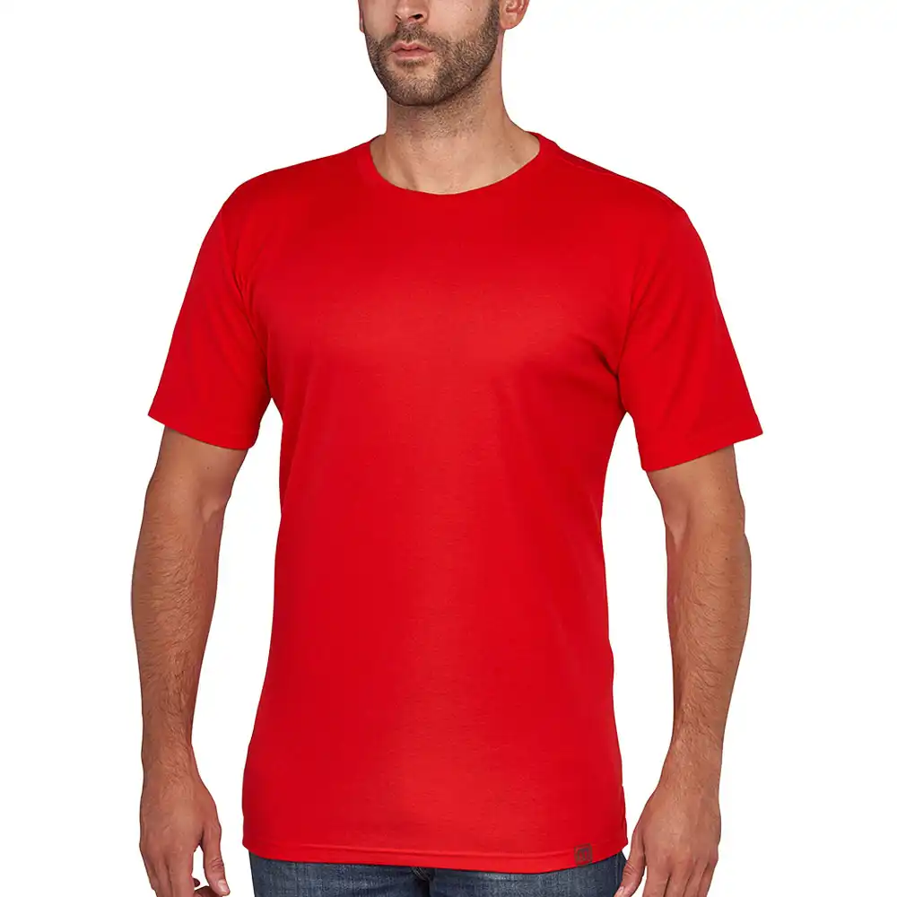 T-Shirt "SLASH" Powerdry in Rot, L - Bild 1