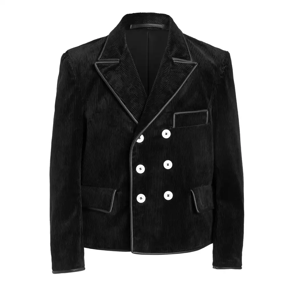 Zunftsakko "GERHARD" Trenkercord schwarz in 110 - Thumbnail 1