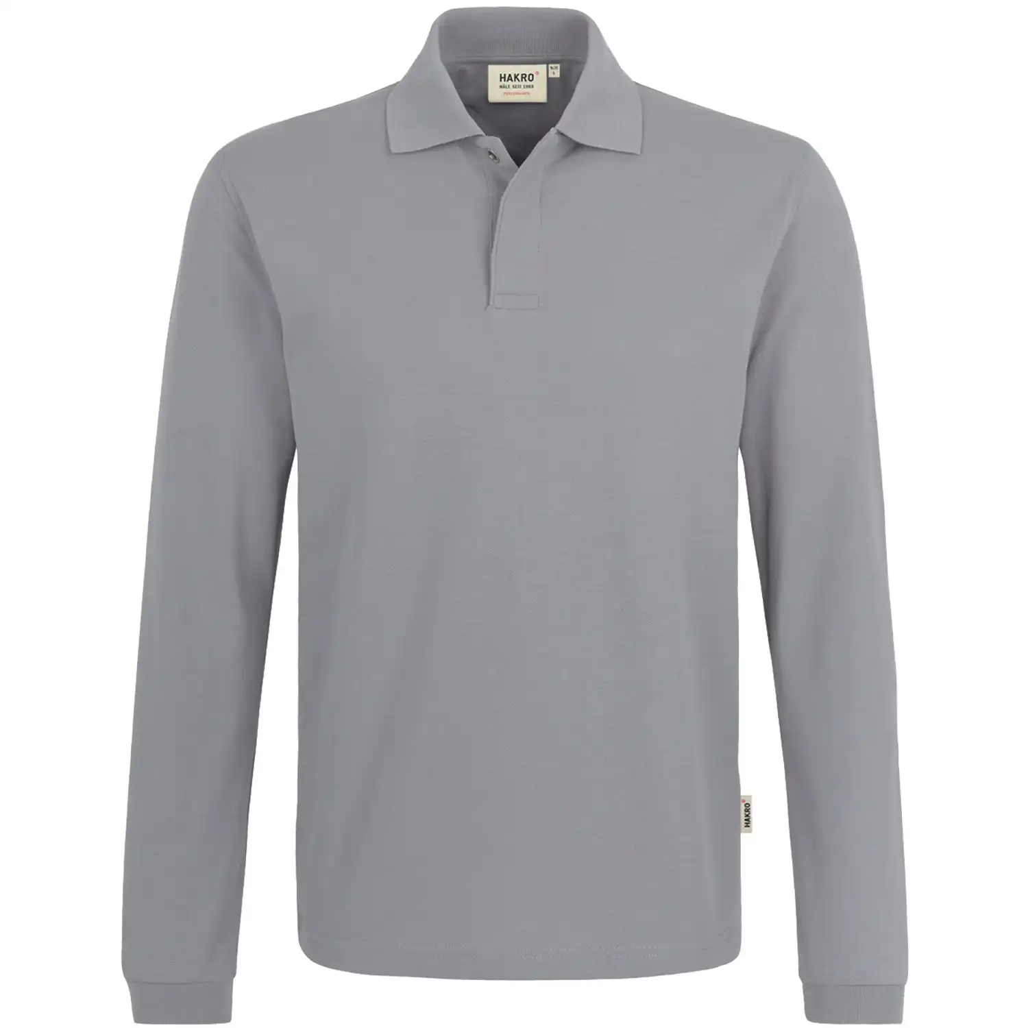 Longsleeve-Poloshirt "HACCP-Performance" 821 in titan, L - Bild 1