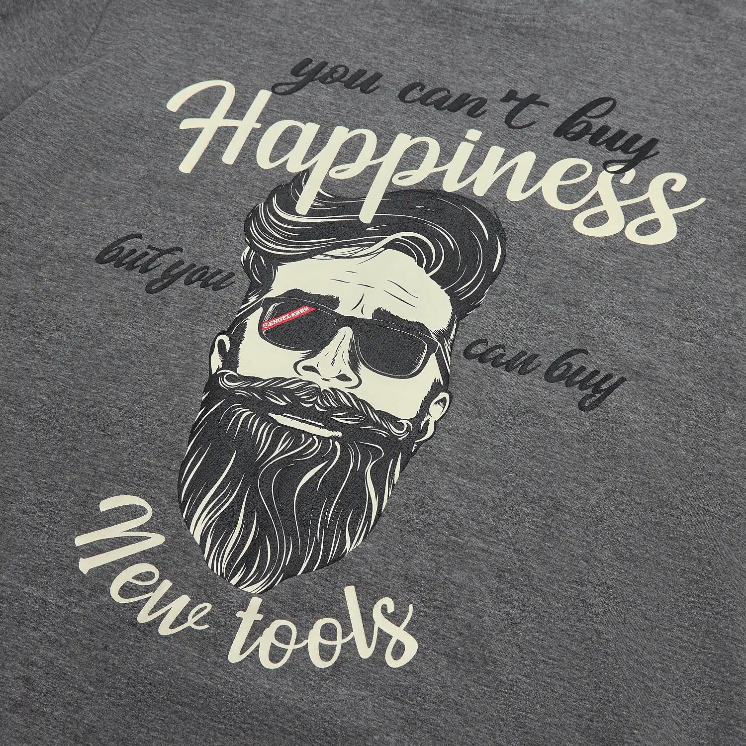 T-Shirt "9043-338" Extend grau-meliert in XL - Thumbnail 3