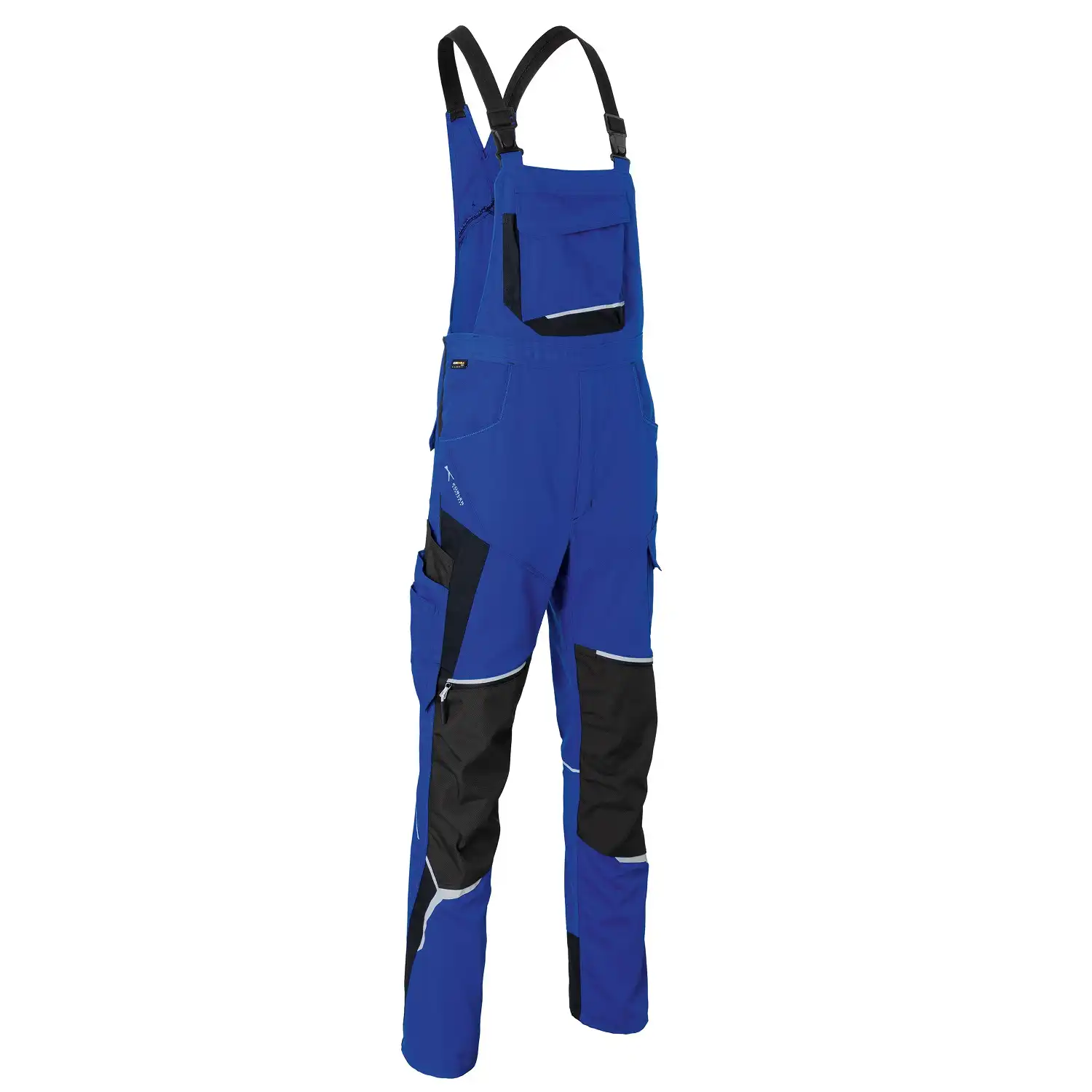 Latzhose BODYFORCE in kornblau/schwarz, 102 - Thumbnail 1