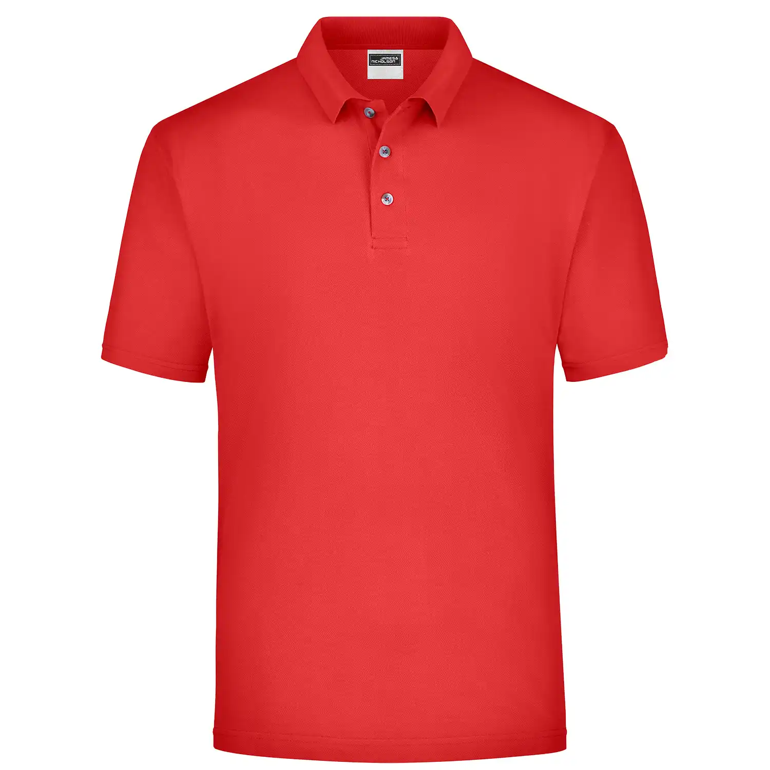 Poloshirt-Piqué Medium "JN020" in red, 3XL - Bild 1