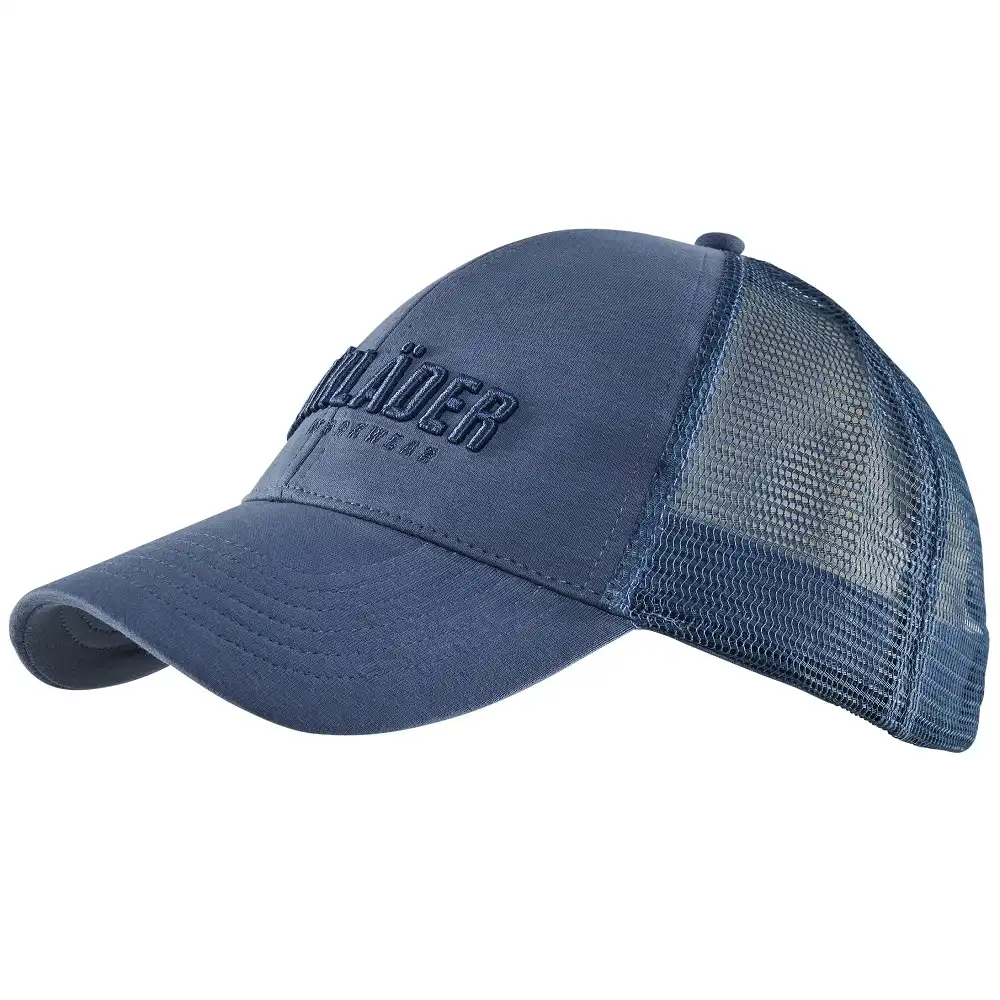 Basecap “2075“ Trucker in taubenblau - Bild 1